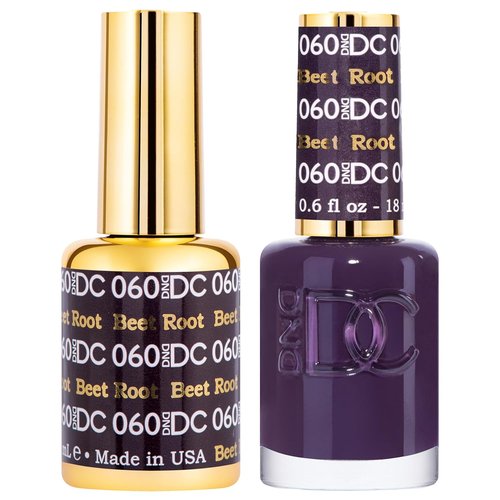 DND Gel Polish Set - Gel & Nail Polish in 060 Beet Root - 0.5 Fl Oz for Stunning Nails