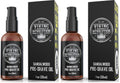 Viking Revolution Sandalwood Pre-Shave Oil for Men - Smooth, Irritation-Free Shave | 1 Fl Oz (Pack of 2)