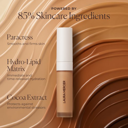 Laura Mercier Real Flawless Weightless Perfecting Serum Concealer, Long-Lasting, Waterproof, & Crease-Proof Wear, Buildable Coverage, Oil-Free, 1C1 - Light with cool undertones