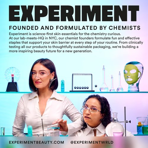 Experiment Super Saturated Ultra Hydrating Barrier Serum - 30% Glycerin, Polyglutamic Acid + Prickly Pear for Intensive Moisture, Plump + Dewy Skin, 1.35 FL OZ - Hydrating Serum for All Skin Types
