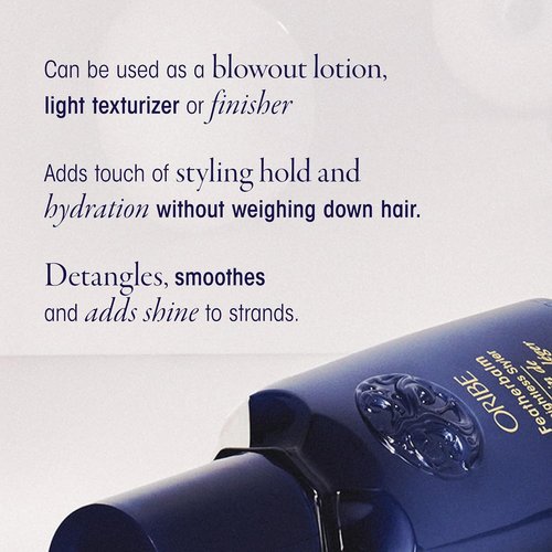 Oribe Feather Balm Ultra Light Hair Cream - Lightweight Styling Balm for Fine Hair - 3.4 oz | Detangles, Smooths & Adds Shine