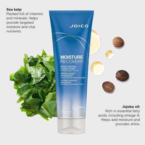 Joico Moisture Recovery Conditioner - Replenish Moisture for Thick, Coarse Hair | Restore Smoothness & Elasticity