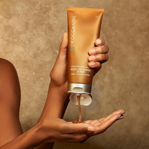 Moroccanoil Body Polishing Scrub - Exfoliating Formula for Smooth Skin | 6.7 Fl. Oz