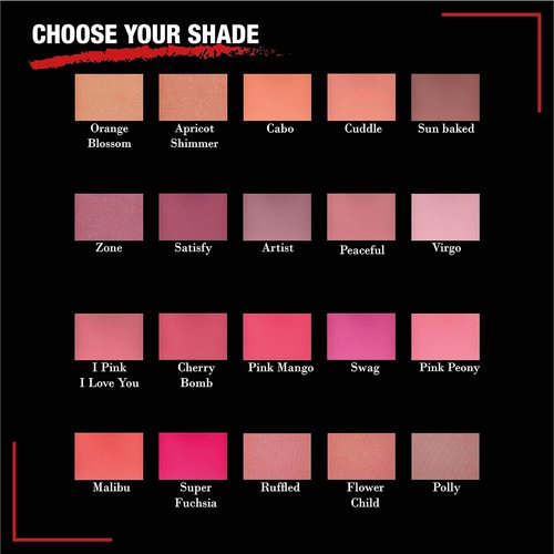 Jolie Blush Pressed Cheek Color - Highly Pigmented, Long-Lasting Intense Finish | Perfect for All Skin Tones