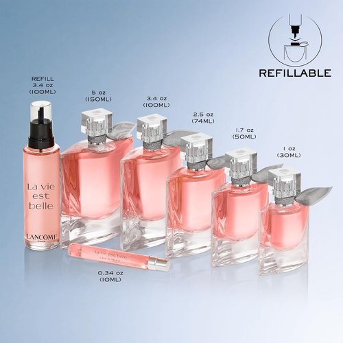 Lancôme La Vie Est Belle Gift Set - Full-Size Eau De Parfum Spray 1.7 fl. oz | Purse Spray & Lotion
