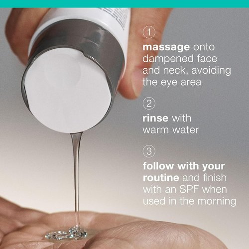 Dermalogica Clearing Skin Wash - Anti-Aging Acne Treatment Foam with Salicylic Acid & Tea Tree Oil
