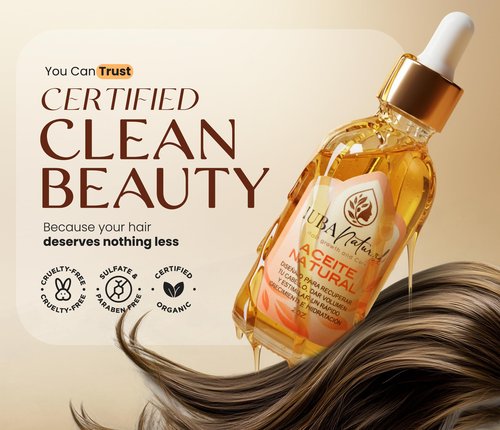 IUBA NATURAL HAIR GROWTH AND CARE Organic Scalp & Hair Oil – Natural hair oil for hair growth and repair – Strengthening hair treatment oil for women & men – Dry scalp solution 2 oz