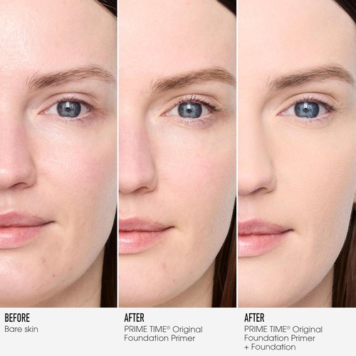 bareMinerals Prime Time Original Foundation Primer - 24HR Wear, Smooths Texture & Controls Shine, Vegan & Cruelty-Free