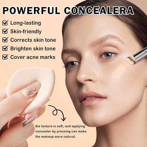 Regine Switzerland Under Eye Concealer - Dark Circle Corrector & Brightener, Long-Lasting (01 Chantill)