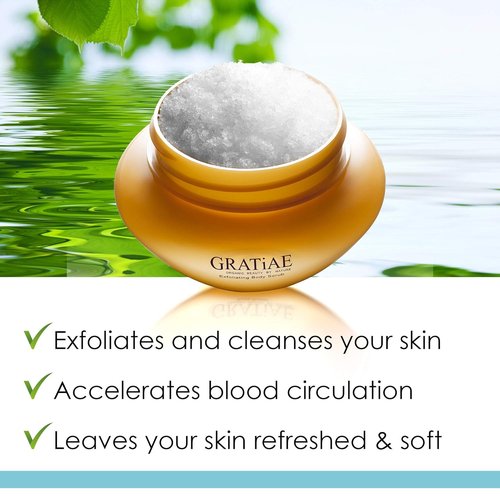 Gratiae Organics Exfoliating Body Scrub - Passion Fruit & Lime for All Skin Types | 8.5 Fl Oz