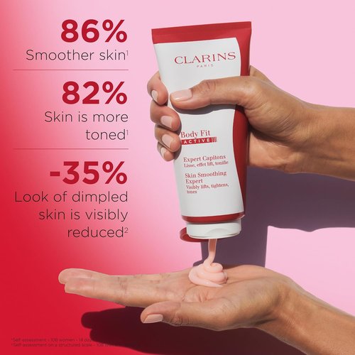 Clarins Body Fit Active Gel-Cream - Targets Cellulite & Lifts Skin | Hydrating Formula for All Skin Types