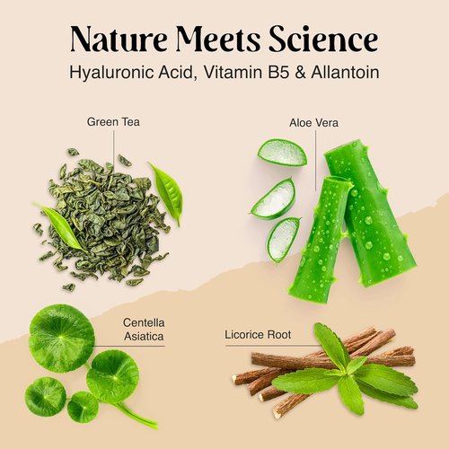 Thermal Spring Water Face Spray Mist by [Brand Name] - Hydrating with Hyaluronic Acid & Aloe Vera | 300ml + 50ml