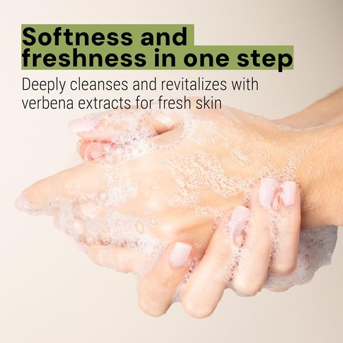 Panier des Sens - Fresh Verbena Hand Soap - Moisturizing & Refillable - 97% Natural Ingredients - 16.9 Fl Oz
