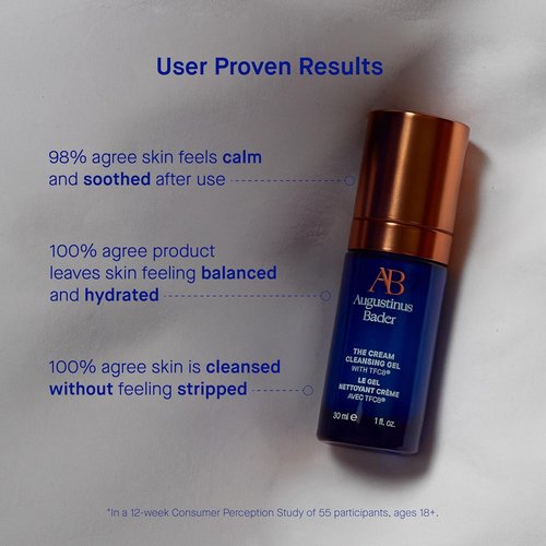 Augustinus Bader The Cream Cleansing Gel - Luxury Hydrating Face Cleanser for Impurities & Oil - Soothing Formula