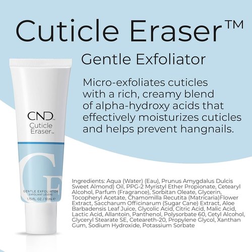 CND Cuticle Couple - SolarOil & Cuticle Eraser Set | Natural Moisturizing Blend, 0.5 Fl Oz