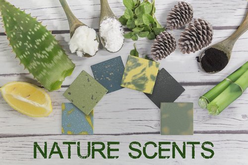 NATURAL AMERICAN ELEMENTS Mens Bar Soap - Masculine Scents, 100% Natural Soap for Men - Essential Oils, Organic Shea Butter - Made in USA, Man Body Wash - 5 oz (6pk)