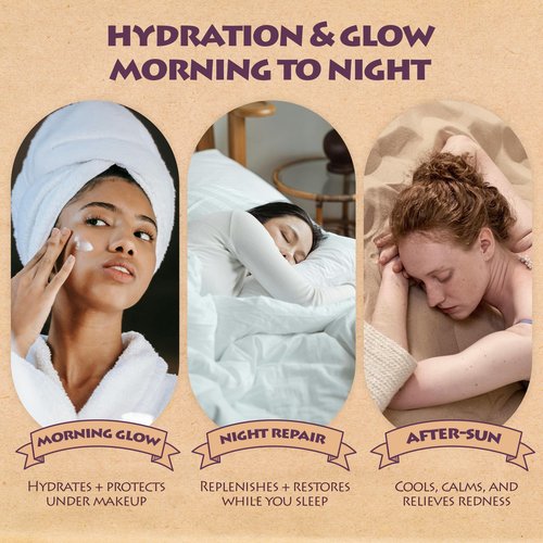 Kokua Sun Care After Sun Serum with Aloe Vera | 2oz | Hyaluronic Acid & Sandalwood | Vitiman C | After Sun Lotion, Aleo Vera Gel For Face, Sunburn Relief, Beach Vacation Essentials, Travel Size Lotion