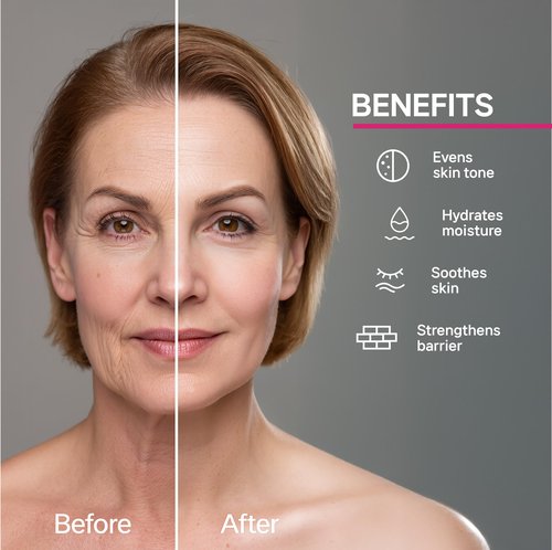 Arbutin 7% + Tranexamic Acid 5% + Niacinamide 2% Intensive Tone Care Facial Cream -Dark Spots, Freckle, Blemishes, Pigmentation, Dull & Uneven-Looking Tone w/ Alpha Arbuitn 20,000 ppm Korean Skincare