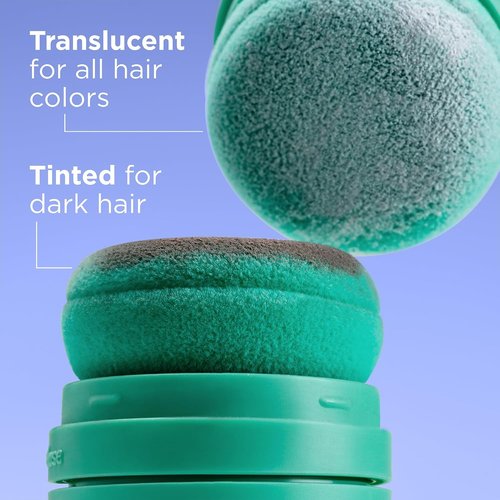 Briogeo Style + Treat Dry Shampoo Puff - Non-Aerosol, Talc-Free Oil Absorption | Volumizing Powder | 0.5 oz