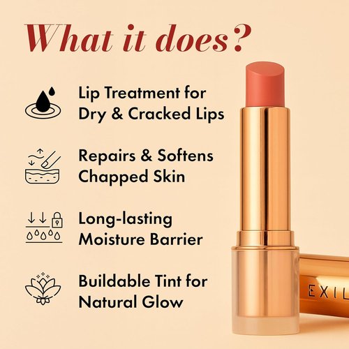 Regine Switzerland Tinted Lip Balm - Anti-Wrinkle Treatment with Deep Hydration | 002 Peach Perfect