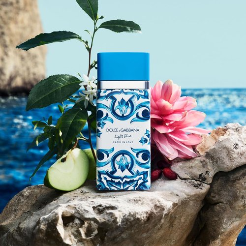 Dolce&Gabbana Light Blue Capri in Love - Women's Eau De Toilette Spray, 3.3 Fl Oz