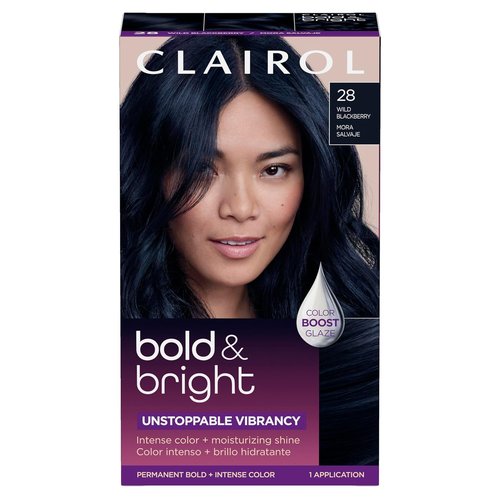 Clairol Bold & Bright Hair Dye - Wild Blackberry Permanent Color | Single Pack