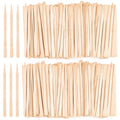 EWVVSS 1200-Pcs Eyebrow Wax Sticks for Hair Removal, Small Wooden Waxing Sticks, Wax Spatulas Sticks, Precision Brow Wax Sticks, Applicator Sticks for Facial Waxing