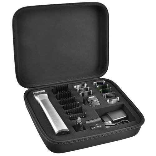 Case Compatible with Philips for Norelco Multigroom Series 7000 5000 Men's Grooming Kit with Trimmer MG7750/49 MG7910/49 MG9510/60. Storage Holder for Attachment Trimmers (Box Only) -Black Inner