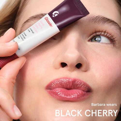 Glossier Balm Dotcom Hydrating Tinted Lip Balm - 12Hr Moisture for Dry Lips & Skin - Black Cherry, 15ml