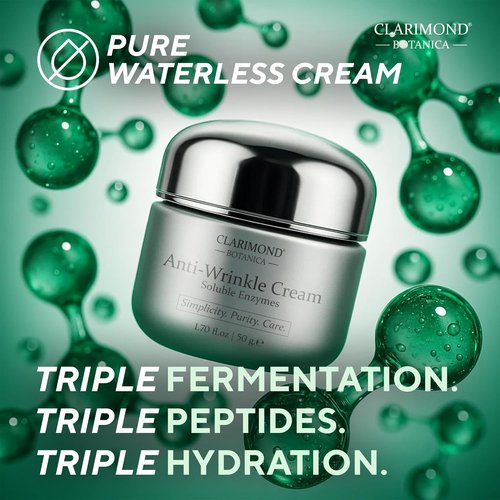 Skiennix Anti-Wrinkle Face Cream - Hydrating & Brightening Moisturizer with Pro-Xylane, Collagen & Peptides | 50g Radiance Renewal