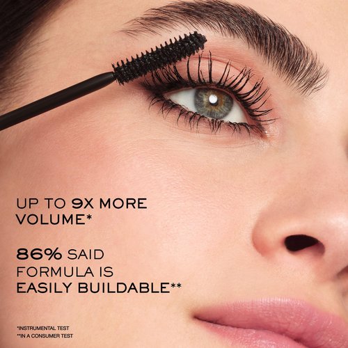 Lancôme Hypnôse Buildable & Volumizing Mascara – Customizable Volume for Natural or Bold Lash Look– Smudge & Clump-Free Lengthening & Volumizing Mascara– Extreme Black