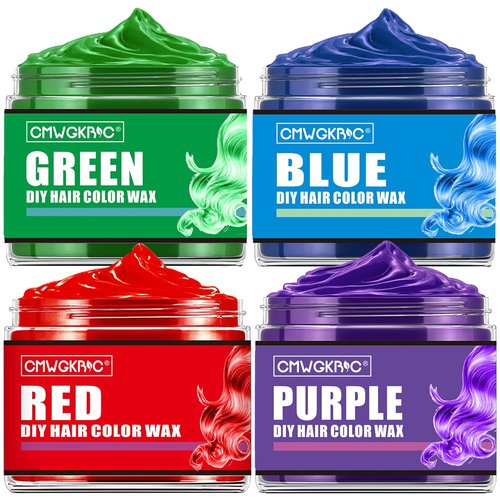 Skiennix Temporary Hair Color Spray - Vibrant Colors for Kids & Teens | Green, Red, Blue, Purple
