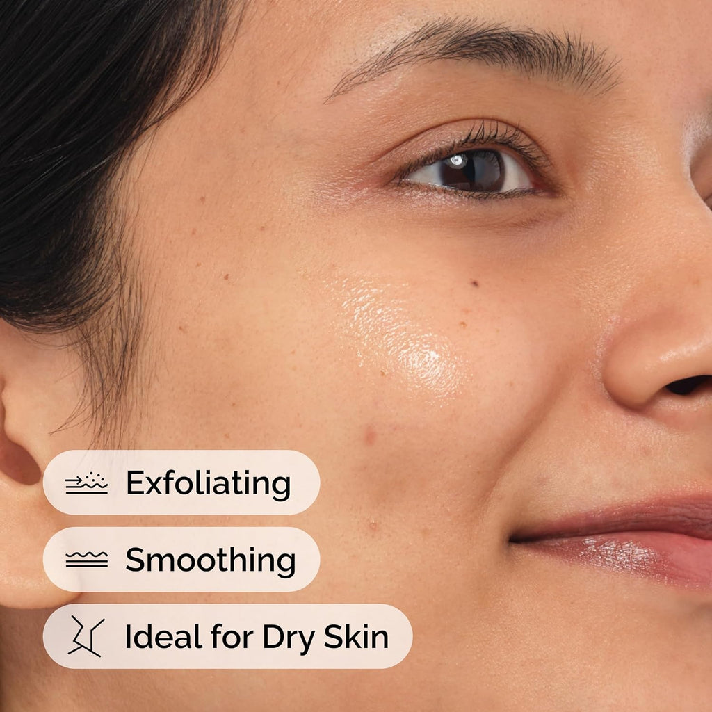 The Ordinary Lactic Acid 10% Exfoliating Serum - Brightening & Smoothing with Hyaluronic Acid, 1 Fl Oz