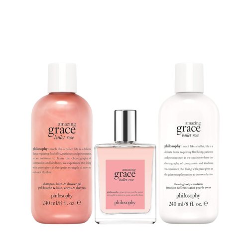 Philosophy Amazing Grace Ballet Rose Eau de Toilette Gift Set - 3 Piece, 18 Fl. Oz.