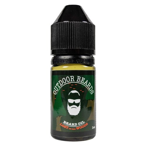 Outdoor Beards 1 oz Beard Oil | Infused Beard Oil for Softness & Growth | Lost in the Woods