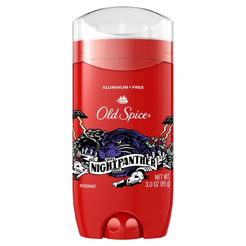 Old Spice Aluminum Free Deodorant for Men, Nightpanther, 48 Hr. Protection, 3 Oz, 2.250 Lb
