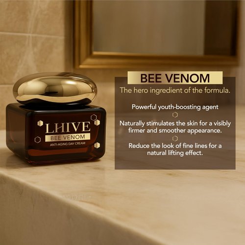 Bee Venom Cream l Anti Aging Face Moisturizer with Manuka Honey & Aloe Vera l Bee Venom Skin Treatment l Hydrating Firming Moisturizer for Women l Day & Night Skin Care l 1.7 oz
