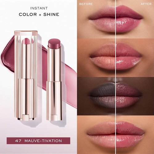 Lancôme Lip Idôle Hydrating Lip Balm - Squalane-12 Formula for 24H Shine & Moisture | Buildable Color