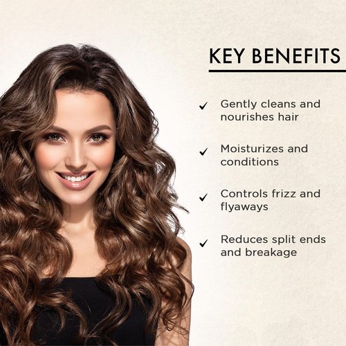 Moehair Trio Pack - Protein-Infused Shampoo & Conditioner Set with Leave-In Conditioner | Hydrates & Controls Frizz (12 Fl. Oz)