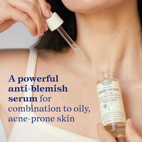 Embryolisse Anti-Blemish Face Serum - Effective Treatment for Oily Skin & Blackheads | 1.01 Fl Oz