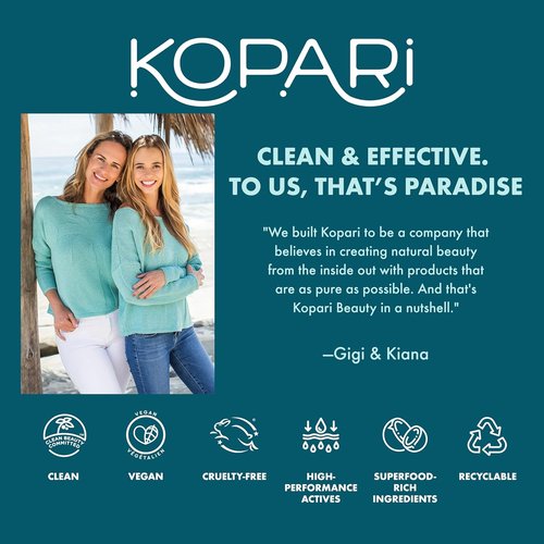 Kopari PURE PROTECT SPF 50+ Mineral Sunscreen Stick - Hydrating Clear Zinc Oxide Formula, Ultra-Portable