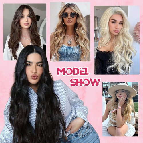 Halo Hair Extensions Real Human Hair, MY-LADY Adjustable Halo Extensions Real Human Hair, 12 inch Medium Brown Women's Long Straight Hair Invisible Wire Hair Extensions