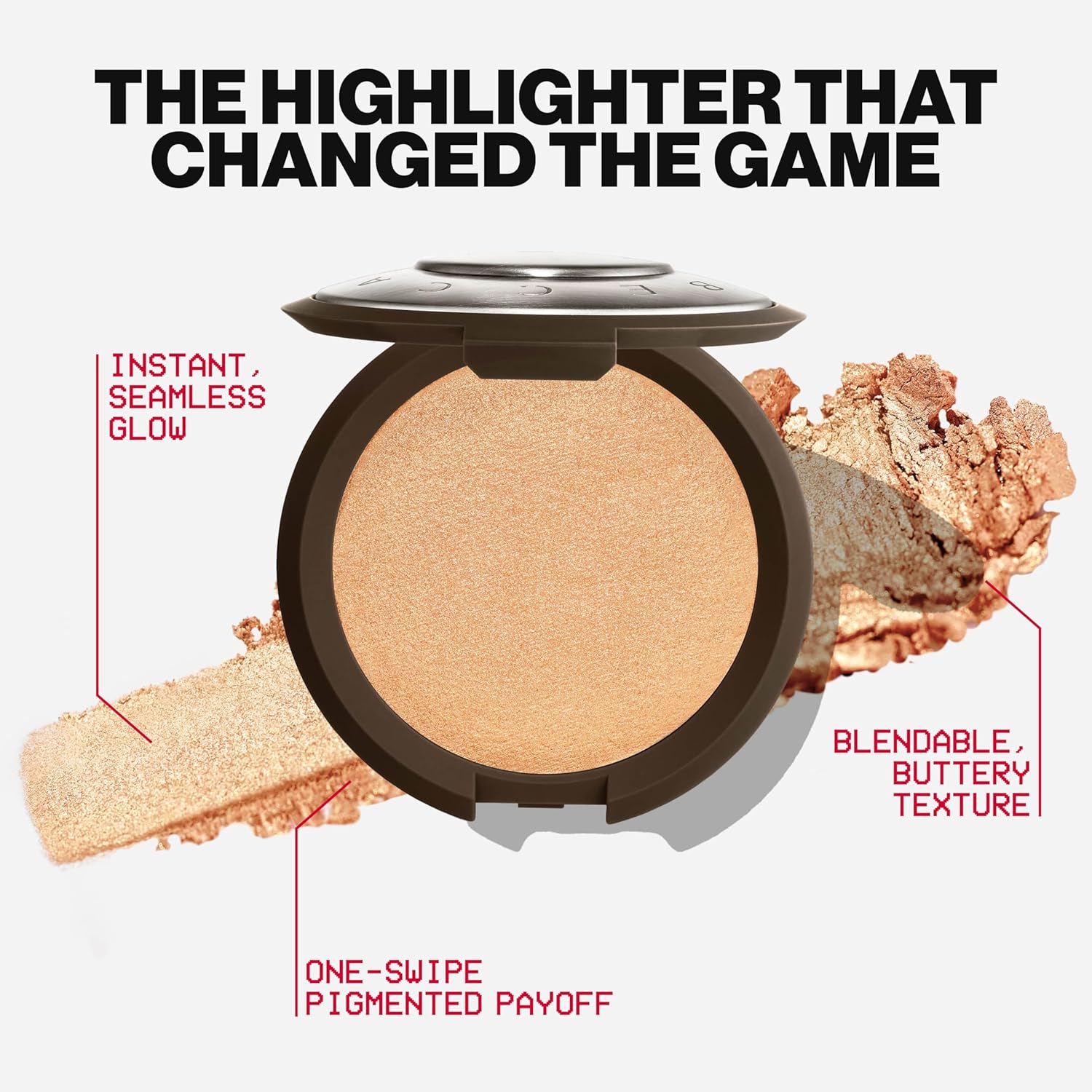 Smashbox X BECCA Shimmering Skin Perfector Highlighter - Creamy Formula for Natural Radiance
