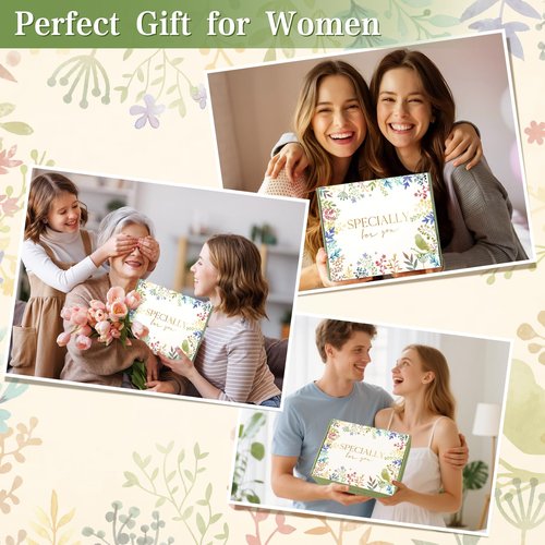 Gift Baskets for Women, Get Well Gifts for Women After Surgery, Birthday Gifts Thinking of You Gifts for Woman, Care Package, Sending Hug Feel Better Self Care Box for for New Mom Wift Teen Girls