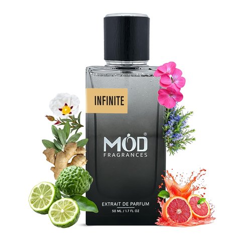 Mod Fragrances Infinite Extrait de Parfum for Men - Long-Lasting Fresh Amber & Spicy Scent | Inspired by L’Immensité