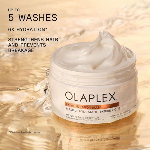 Olaplex Rich Hydration Mask - Cuticle Sealing Treatment | Hydrate & Control Frizz | 200 ml / 6.7 Fl Oz