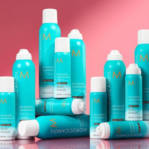 Moroccanoil Dry Shampoo - Refreshing Formula for Dark Tones | Oil Absorbing, 5.4 oz