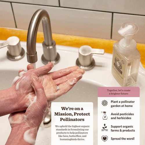 Moon Valley Herbal Foaming Hand Soap, Vegan (Cranberry Citrus, Recyclable Bottle)