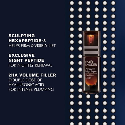 Estée Lauder Advanced Night Repair Eye Cream - Lift & Sculpt with 2HA Volume Filler, 0.5 Fl Oz