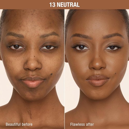 Charlotte Tilbury Airbrush Flawless Matte Foundation - Full Coverage Liquid Makeup for a Natural-Matte Finish | Smooths & Blurs Pores, Waterproof